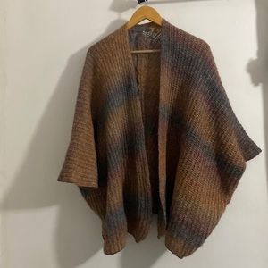 Elsamanda S/M Knit Wool Alpaca Blend Cardigan Sweater